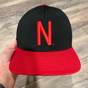 Nebraska flat bill hat